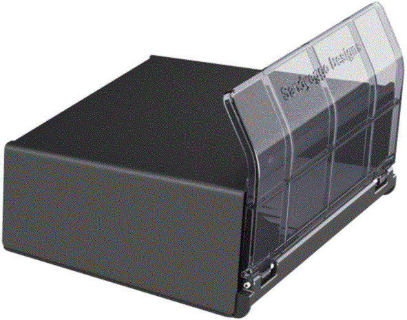 New C7 CORVETTE BIN GUARD Precision Fit Easy Install Prevents Screen Jamming NIB