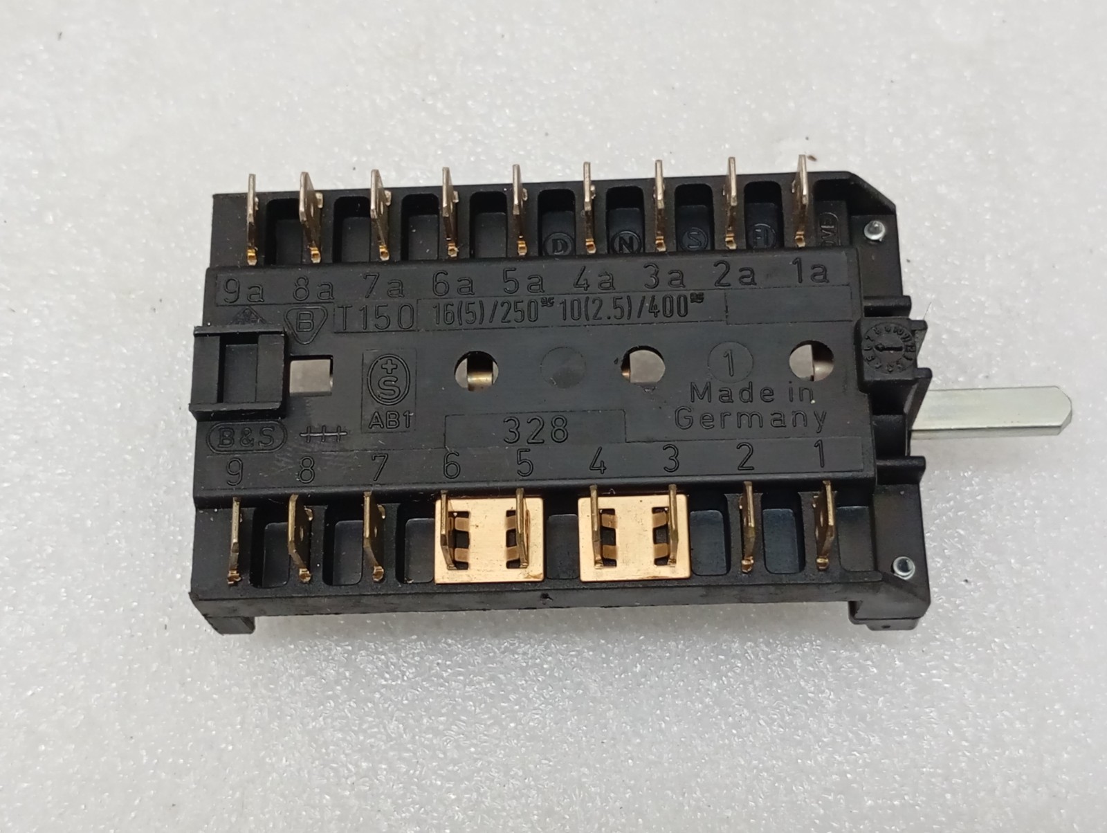 Built -in Multi -Gear Rotary Switch Bakelite 3054/15A