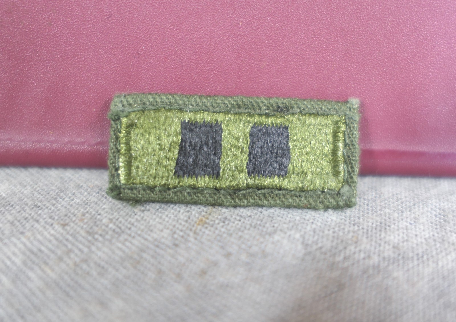 Vintage Green Vietnam USA Army Chief Warrant Officer 2 (CW2) Embroidered Patch