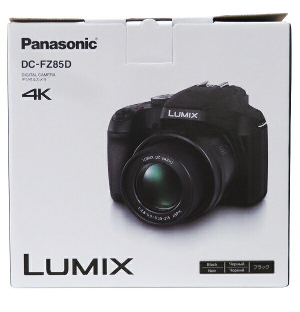 Panasonic LUMIX DC-FZ85D-K 18.1MP Digital Camera Black Unused From Japan