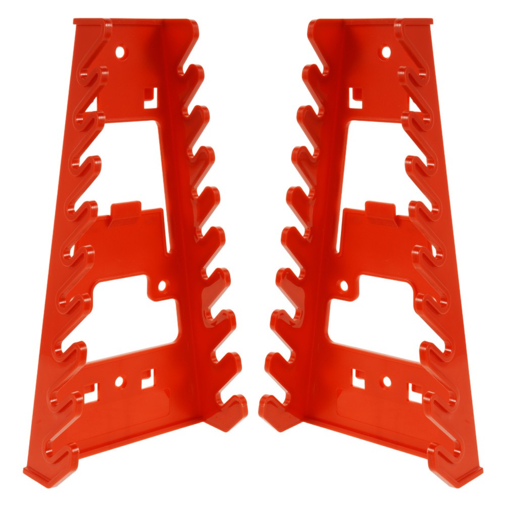 2 Pcs Wrenches Organizer Plastic Wall Mount Tool Holder Pegboard Small