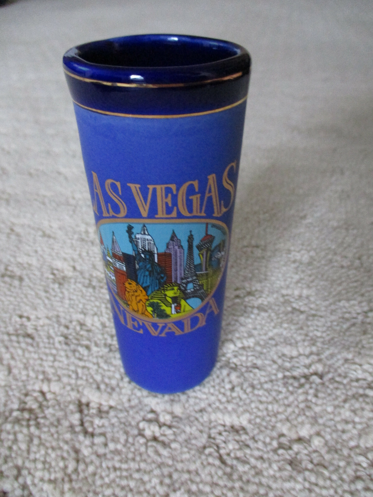 Las Vegas Nevada  - 4 " Shooter Souvenir Shotglass *