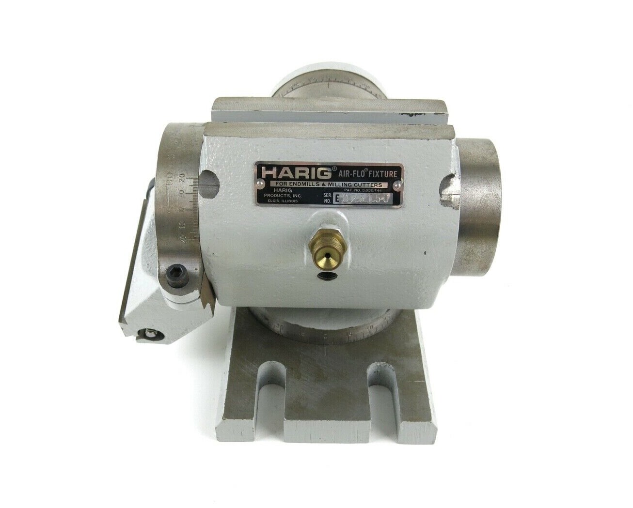Harig Milling / End Mill Air-Flo Fixture Main Body Assembly Replacement Part