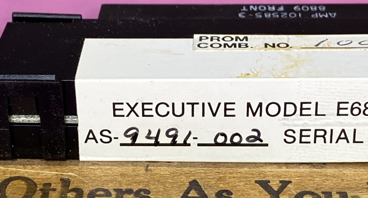 Modicon E680-902 AS-9491-002 Memory Module Prom Comb No. 1002