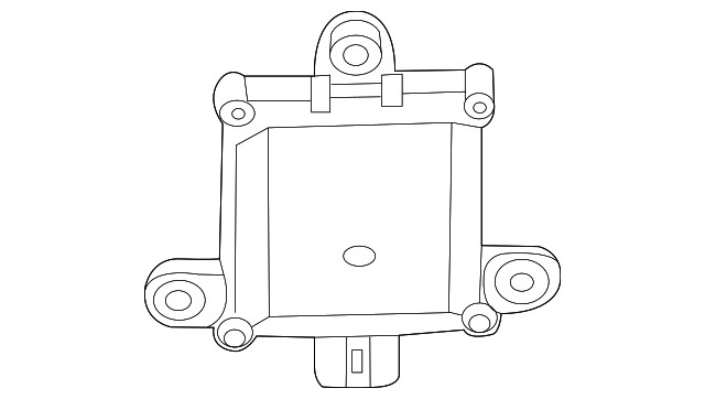 Genuine Mitsubishi Blind Spot Radar 8638A471