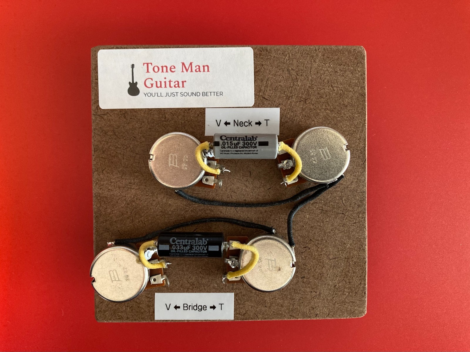 The 59 Les Paul Prewired Upgrade Wiring Harness Gibson Les Paul Long Shaft Pots