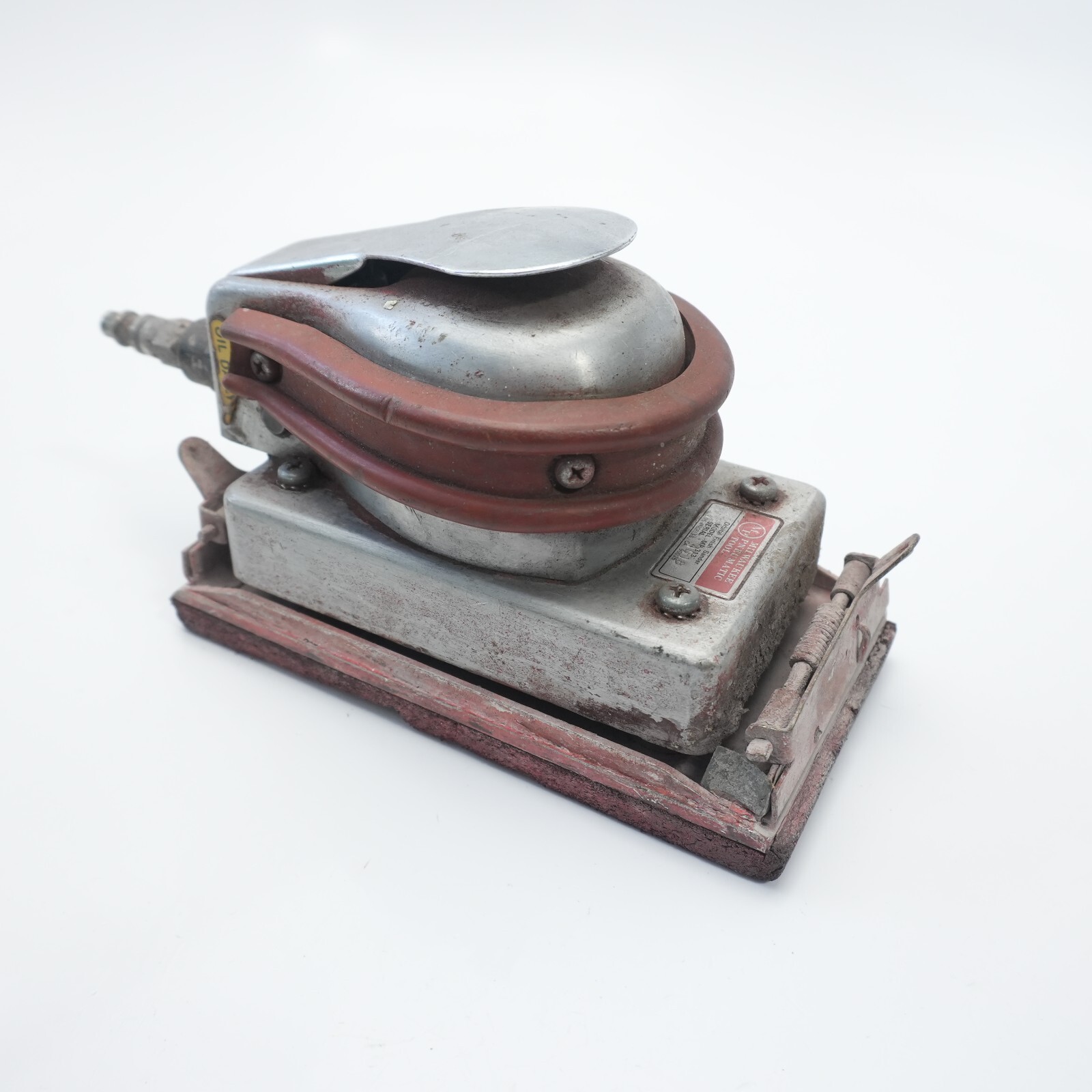 Vintage Milwaukee MP-313 Orbital Air Sander Palm Pneumatic