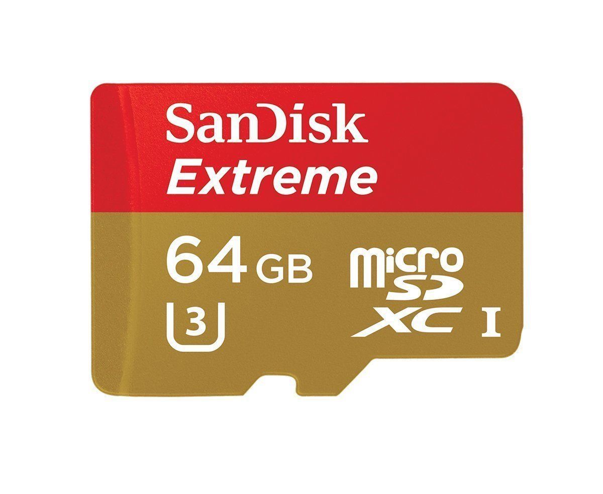 SanDisk Extreme 90MB/s 64GB microSDXC micro SDXC micro SD Card Class 10 UHS-1 U3