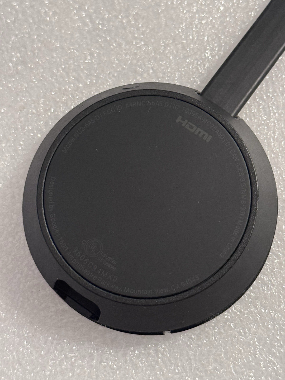 Google Stadia H2B Wireless Black Controller + TV HDMI Chromecast Dock