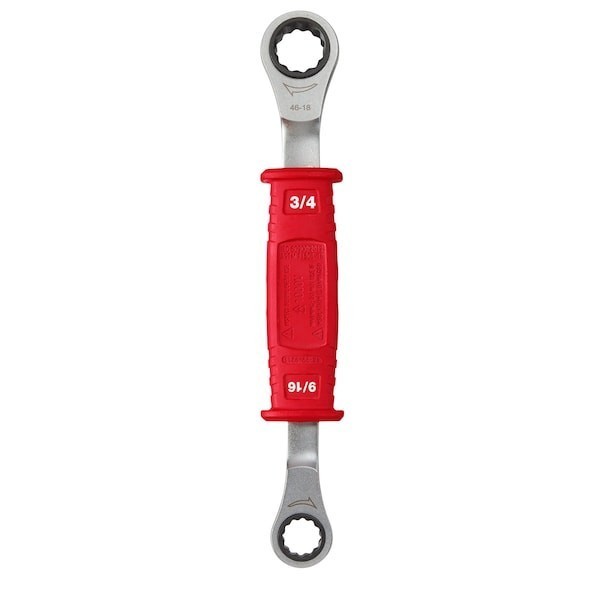 Milwaukee Tool 48-22-9211 Linemans 2In1 Insulated Ratcheting Box Wrench NEW