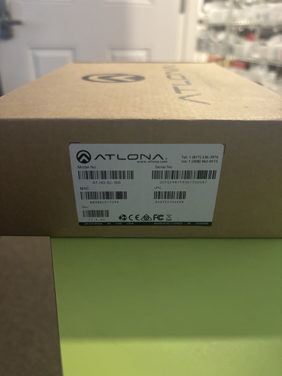 Atlona AT-HD-SC-500 Three-Input Scaler for HDMI and VGA Signals