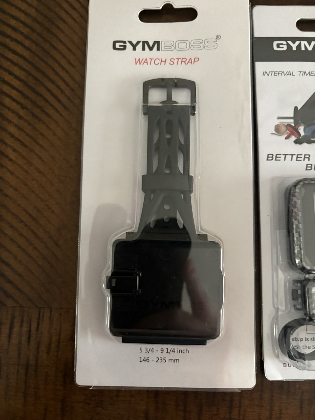 NEW Gymboss Charge Interval Timer Stopwatch White & Watchstrap Bundle Gym Run