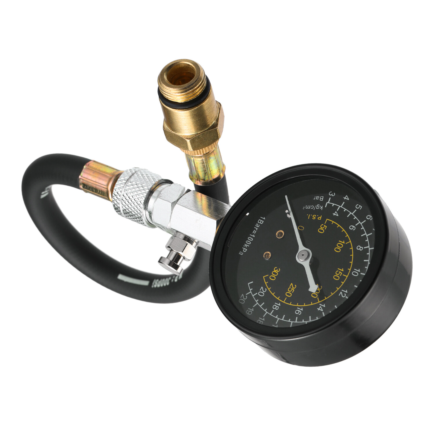 Engine Cylinder Compression Gauge Tester Kit Gas Engine Diagnostic Tester Tool