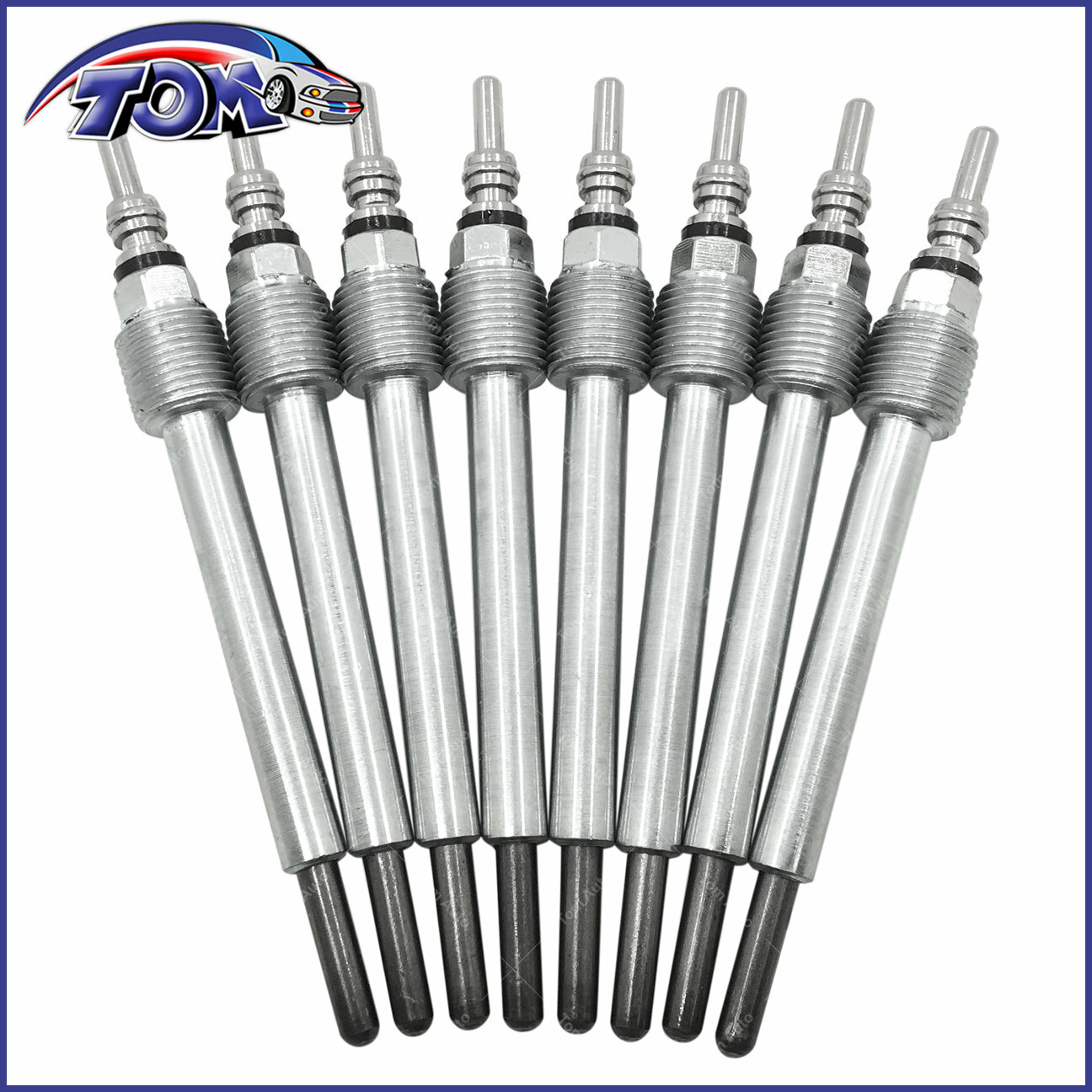 8Pcs Glow Plugs Fits 6.4L Diesel Ford International Truck Glowplug