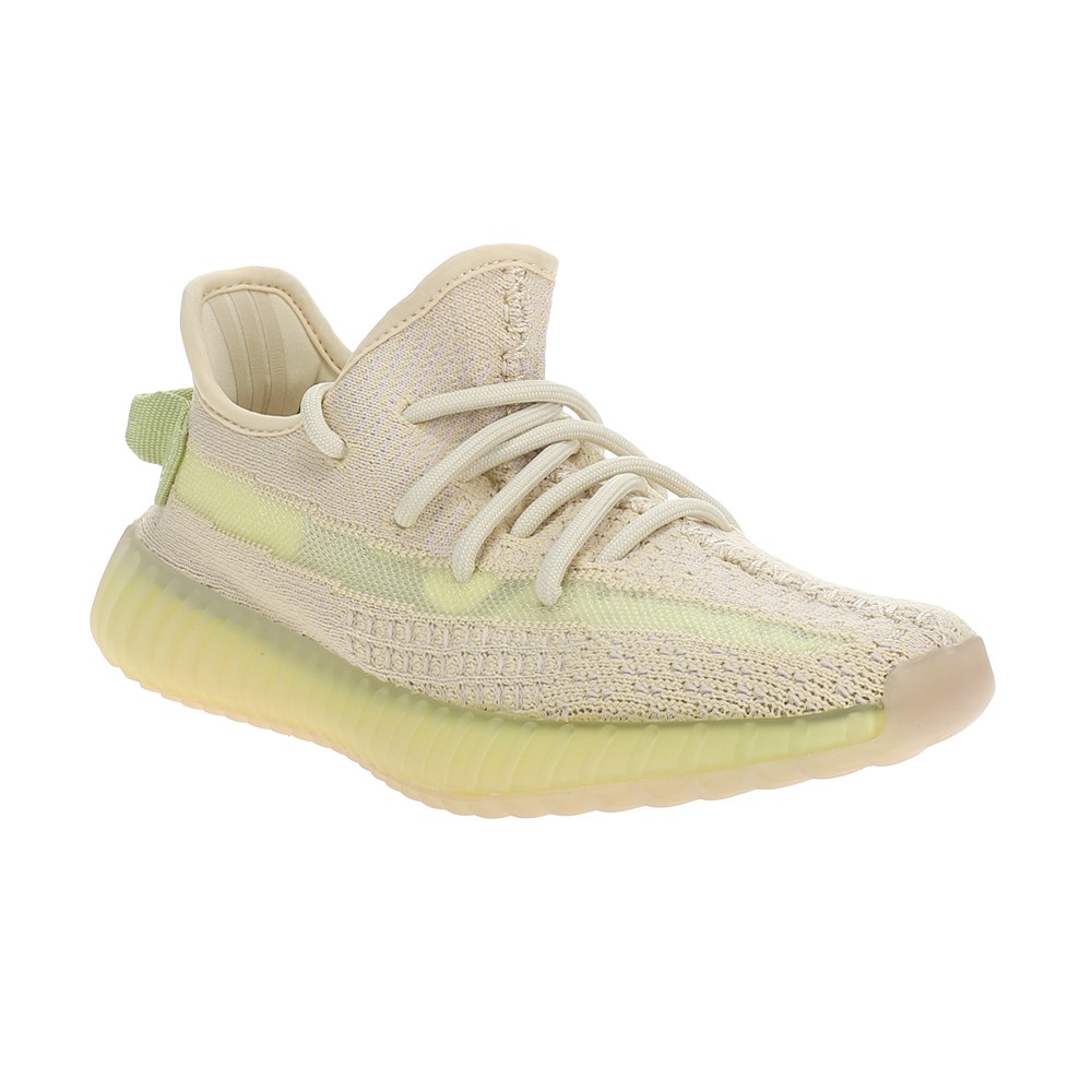 adidas Yeezy Boost 350 V2 Lace Up Youth Boys Beige Sneakers Casual Shoes FX902