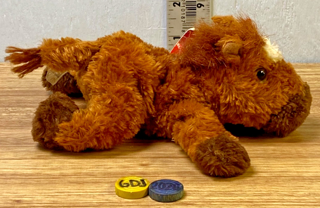 Horse Jojo Russ 5" Brown Horse Beanbag Plush - GDJ-P-955