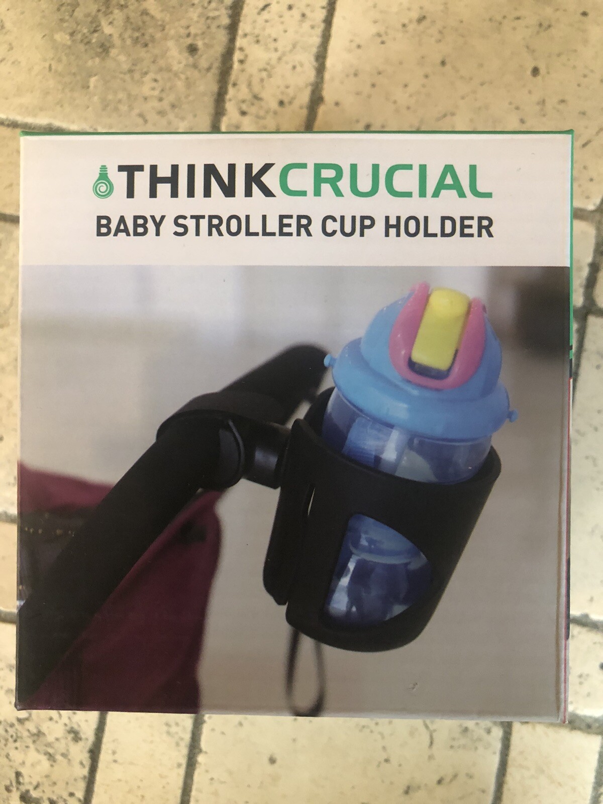 Thinkcrucial Baby Stroller Cup Holder New In Box