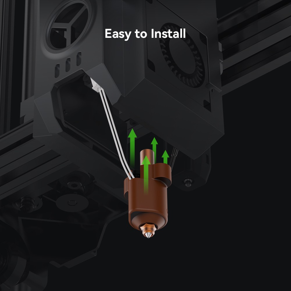 Creality Ceramic Heating Block Kit for Ender-3 V3 KE 3D Printer All-metal Design