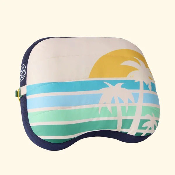Ballast Gear Retro Palm Graphic Bicycle Helmet with Ventilation & Stylish Design