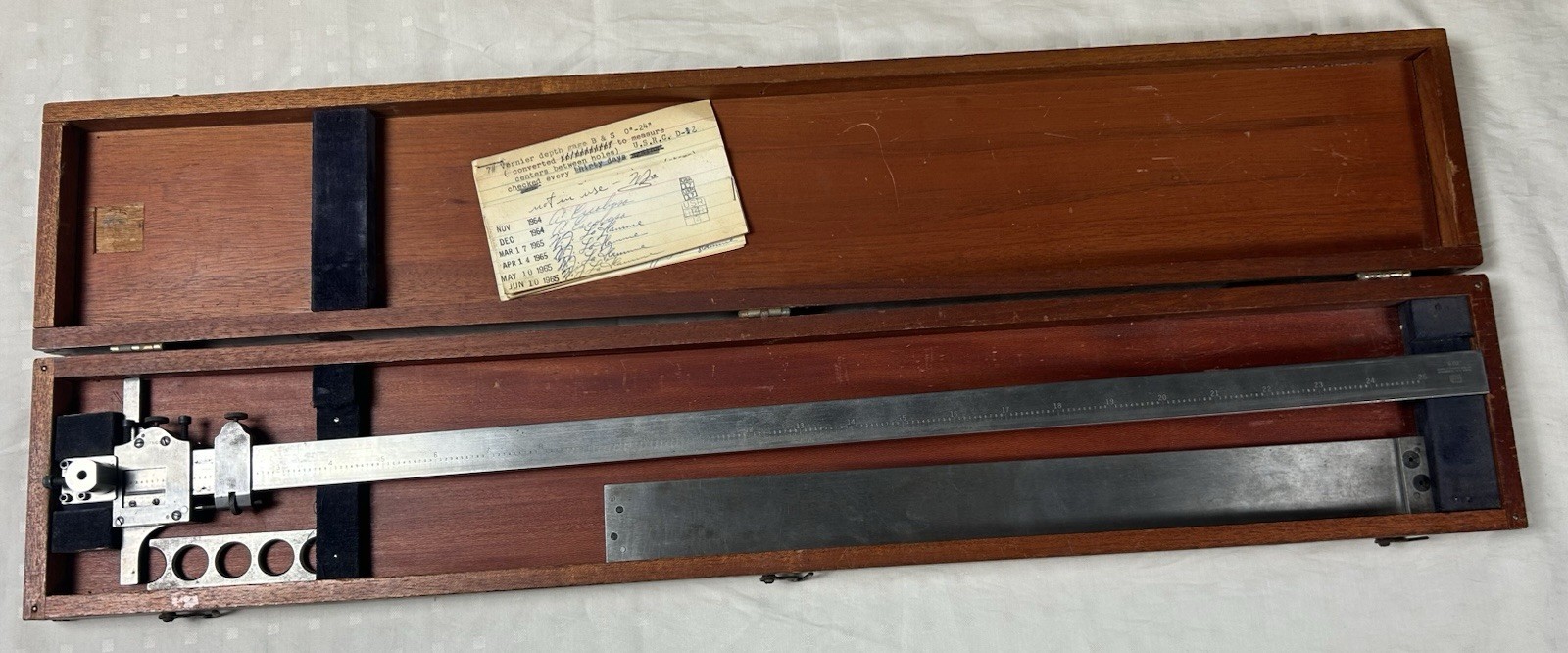 vintage brown and sharpe calipers