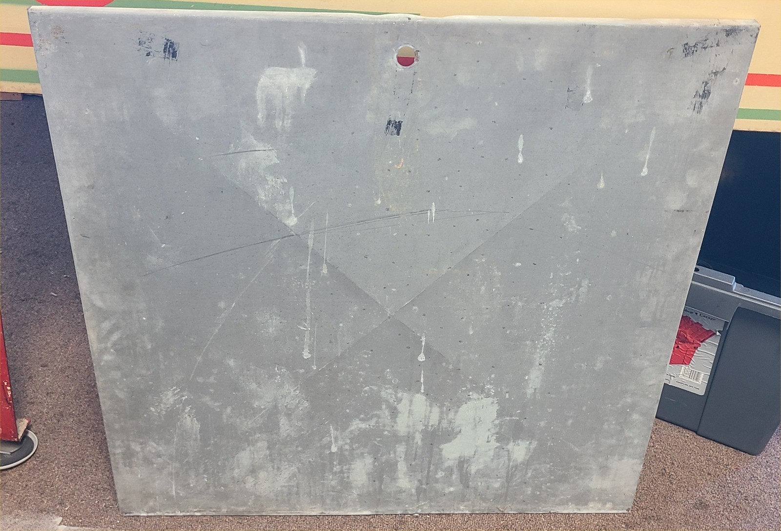 Gottlieb Big Indian Pinball Machine Back Door Panel BackDoor 27.5 Wide X 26.5 T