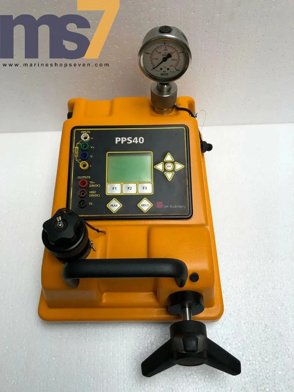BUDENBERG PPS40 PORTABLE MULTIFUNCTION PRESSURE CALIBRATOR 400 BAR (FOR PARTS)