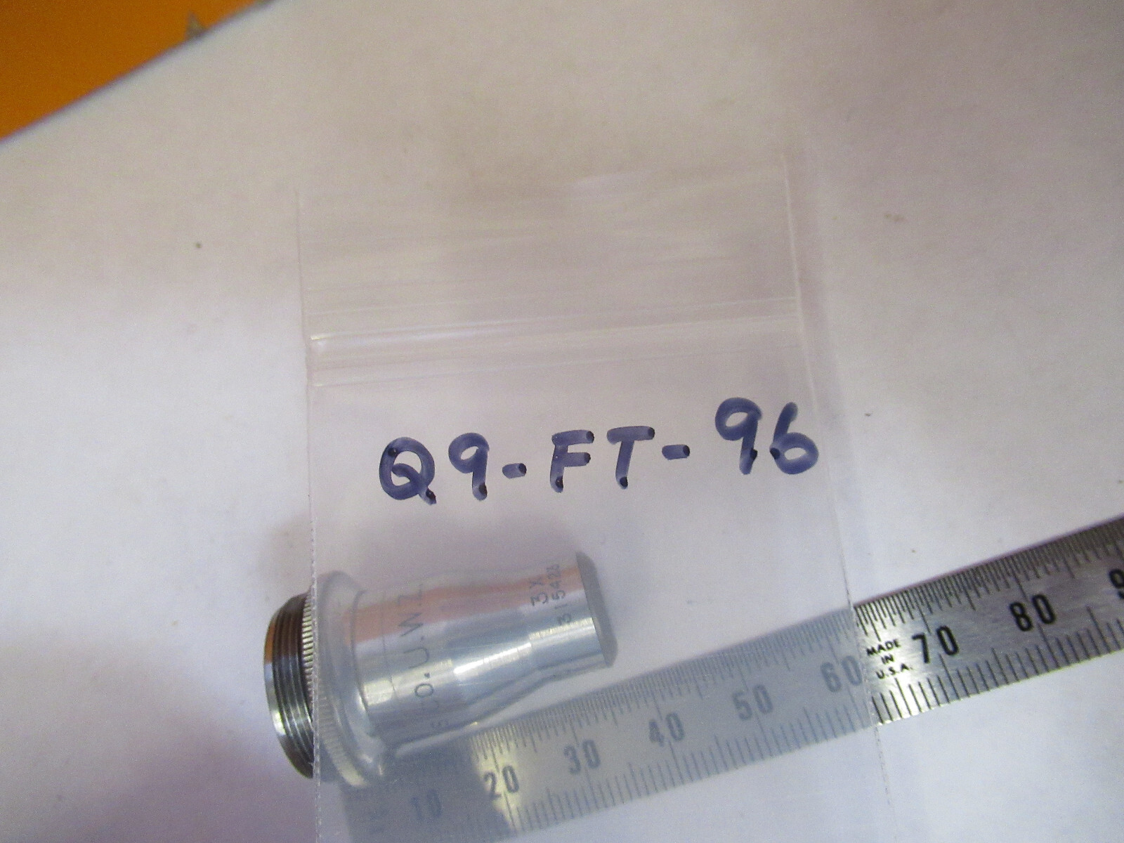 SPENCER 24mm OBJECTIVE LENS MICROSCOPE PART AS PICTURED Q9-FT-96