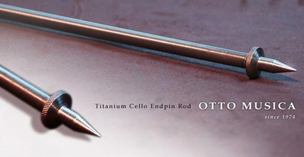 Otto Musica Titanium Cello  Endpin Rod End Pin 10MM Thick 67CM Long
