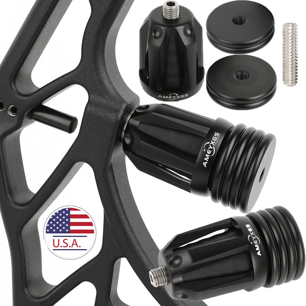 Bow Stabilizer Damper Silencer Compound Bow Riser Shock Absorber Archery Hunting