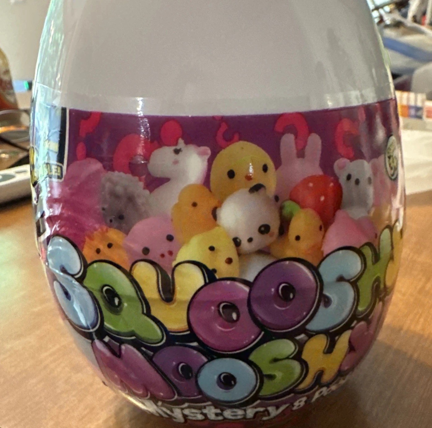 NEW Squooshy Mooshy Mystery 8 pack in Egg - 7 Mooshys + 1 Mega