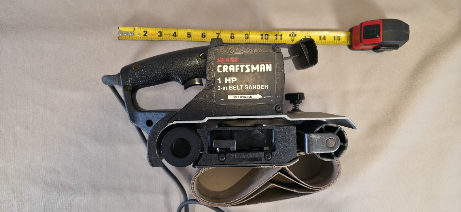 Craftsman 1HP 3x21 Belt Sander Sears Model 315.117131 Used