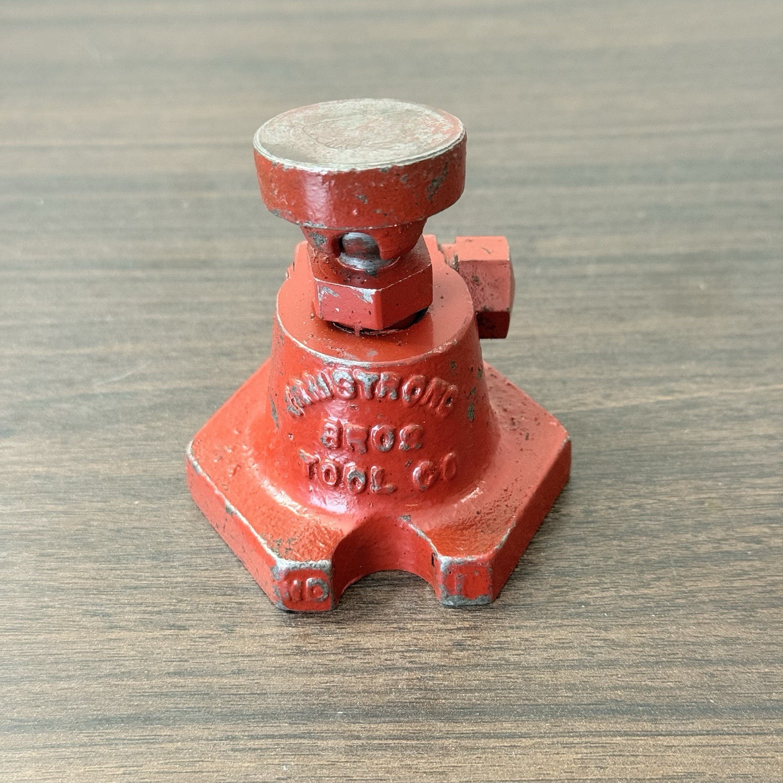 Vintage Armstrong Bros Machinist Leveling Screw Jack No. 1 Chicago USA Tool