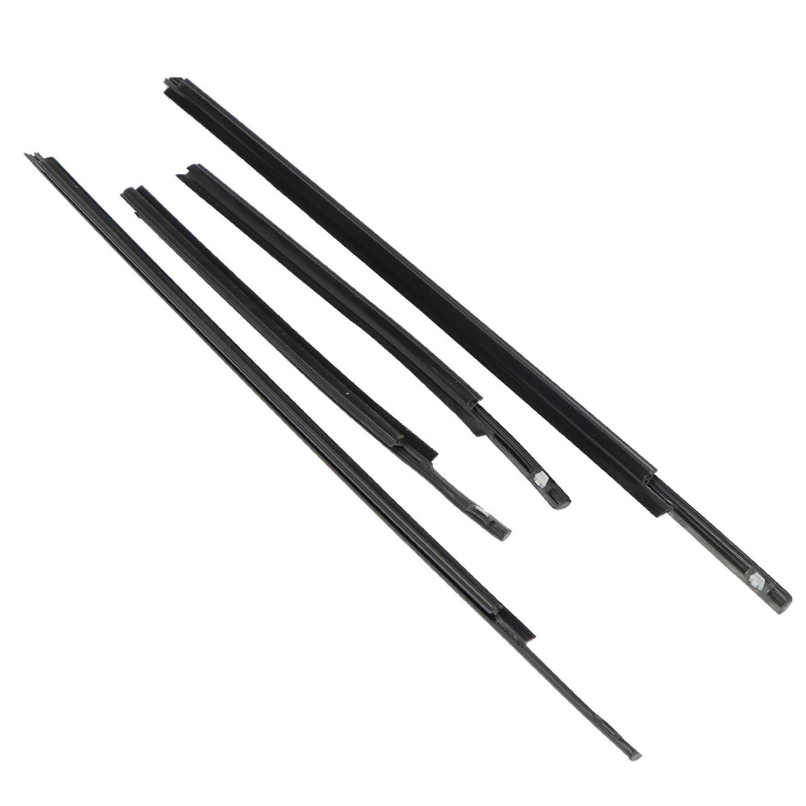 4Pcs Black Weatherstrip Window Seal for 2007 2020 Tundra Double Cab 68160 0C020