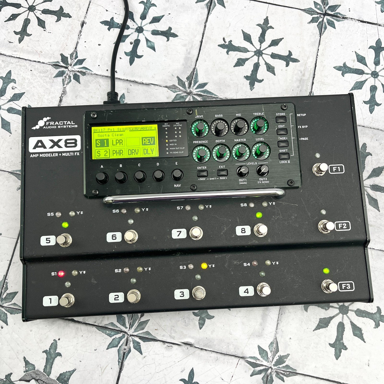 Fractal Audio Systems AX8 Amp Modeler/Multi-FX Processor #12884