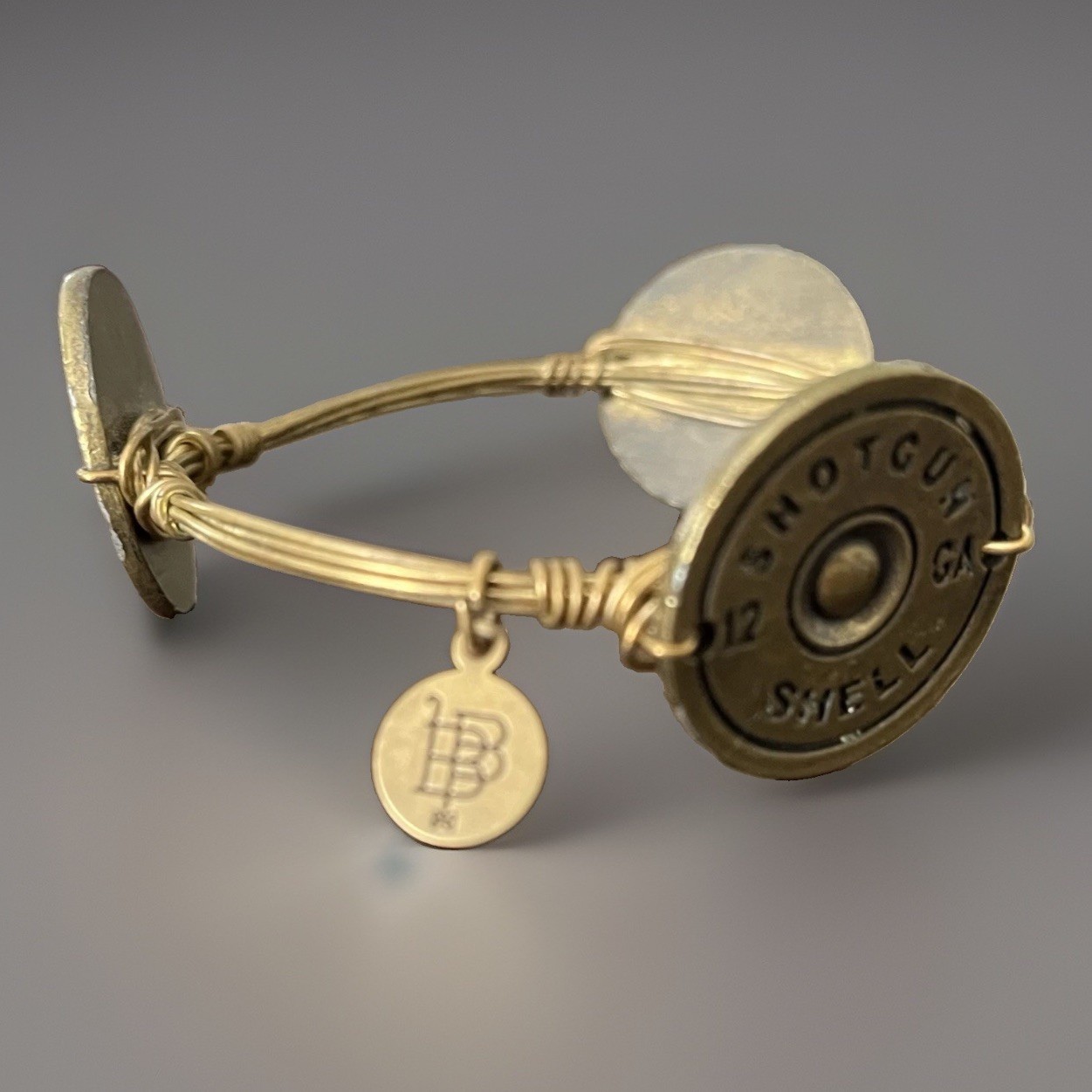 Bourbon and Bowties Shotgun Shell Bangle