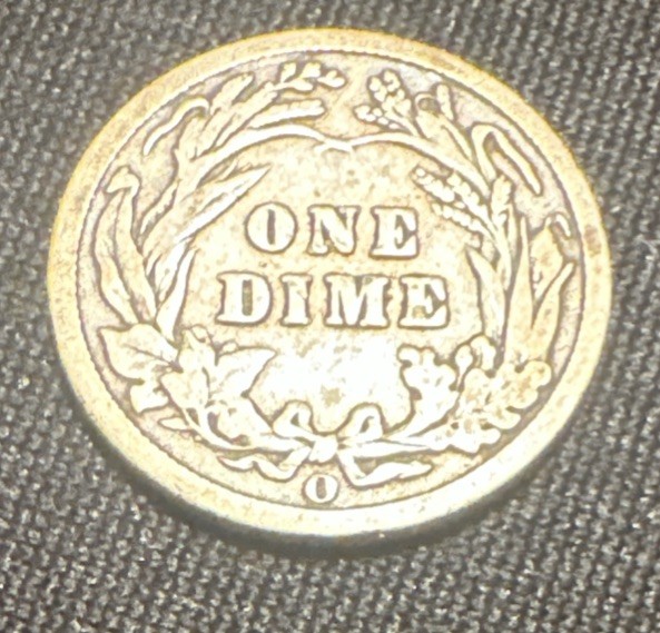 1905 O Barber Dime VF Condition Scarce Date