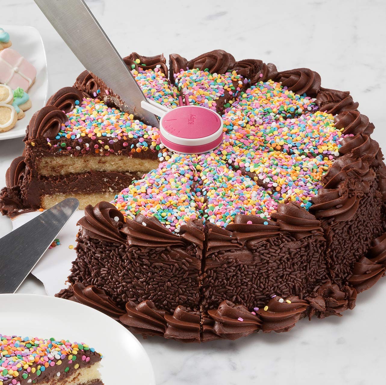 Perfect Cake and Pie Divider, Green