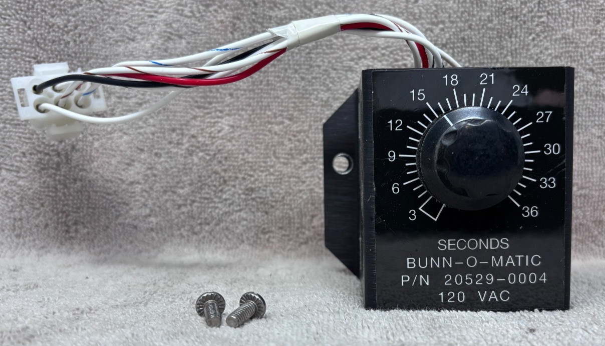 Bunn 20529.0004 Cba, Timer Lpg 120Vdc Out Rohs w/ original screws