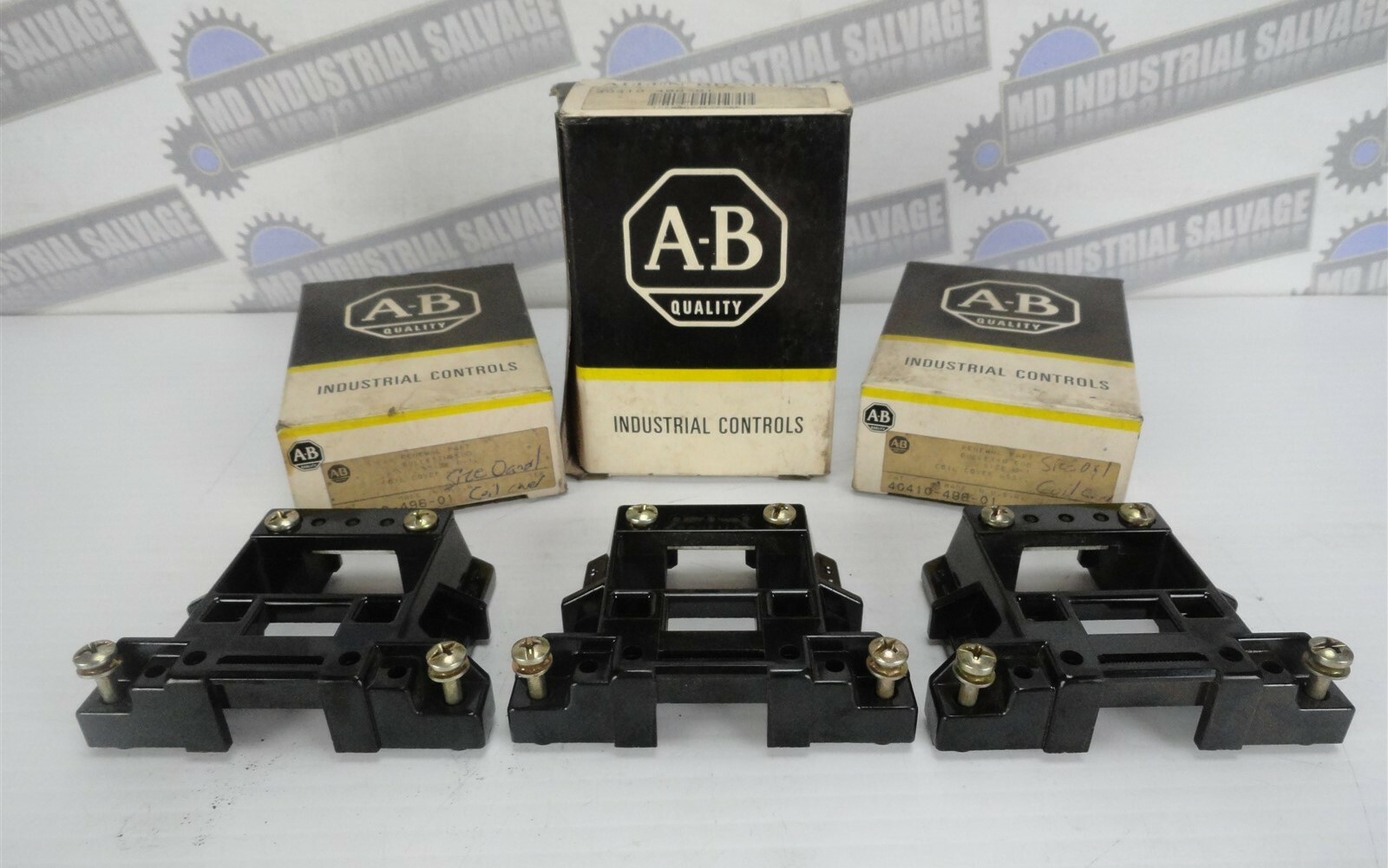 (LOT OF 3) ALLEN-BRADLEY - 40410-496-01 Coil Cover, SIZE: 0-1