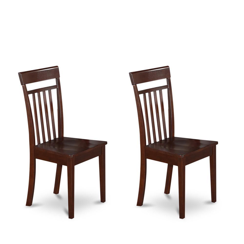 Dining Room Set Mahogany, MLCA6-MAH-W