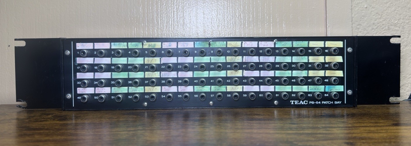 TEAC PB-64 PATCH BAY