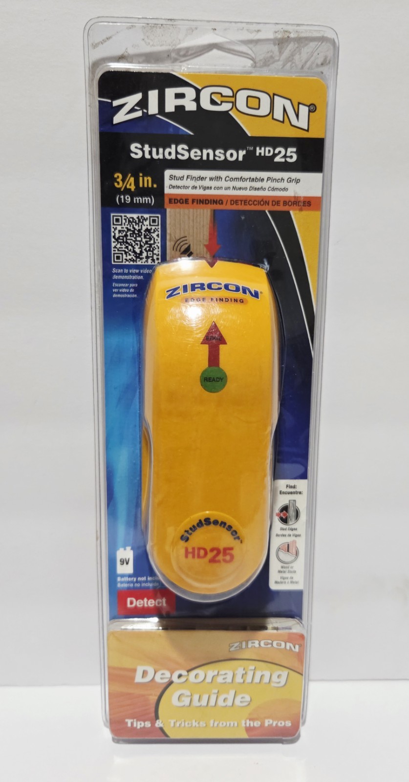 Zircon StudSensor HD25 Stud Finder