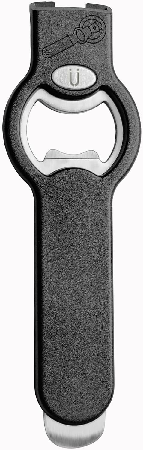 2-in-1 Magnetic Soda Can & Beer Bottle Opener-Dual Magnets for Fridge & Cap