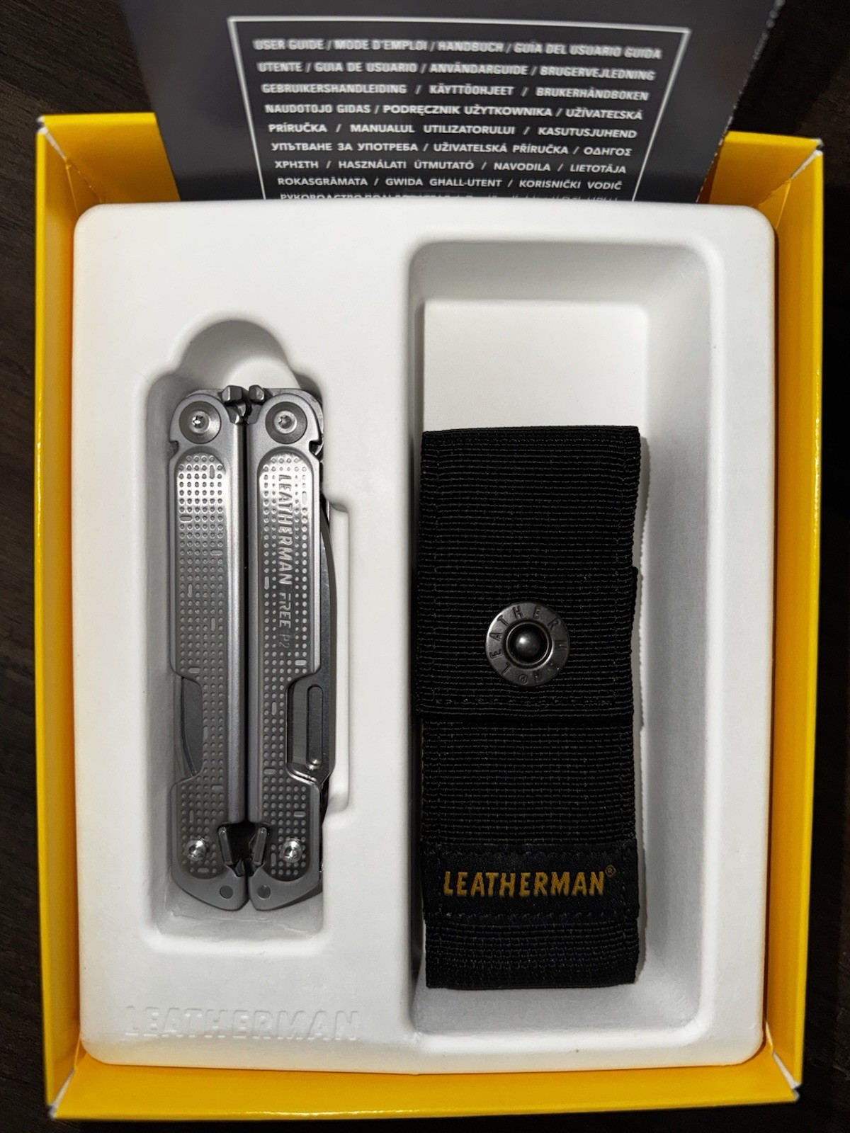 Leatherman FREE P2 Stainless Multi-Tool w/ Sheath [NEW IN BOX]