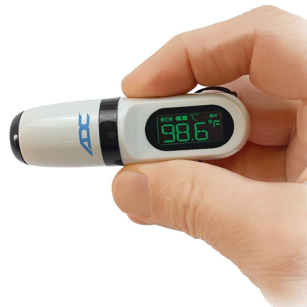 Mini Rechargeable Infrared Thermometer with Adjustable LCD Temperature Display