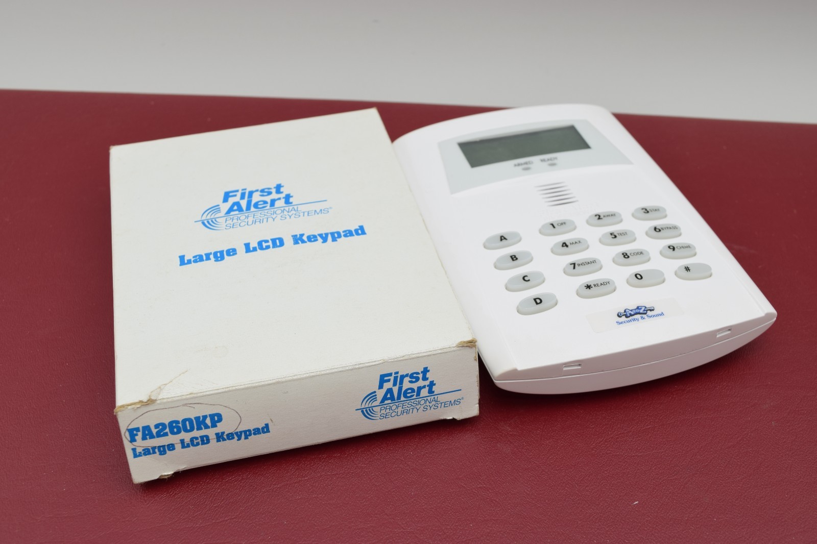 First Alert FA260KP Security System Keypad Console FA260 Digital Display 5991