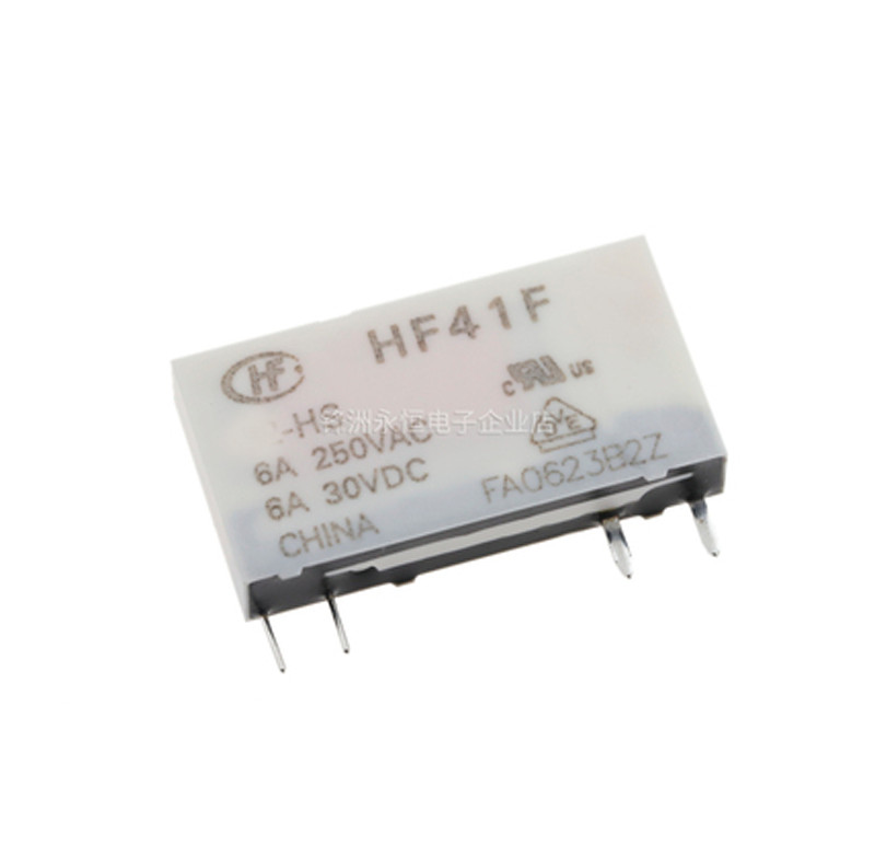 5pcs New 24VDC HF41F-24-HS 4Pins 6A 250VAC/30VDC Relay
