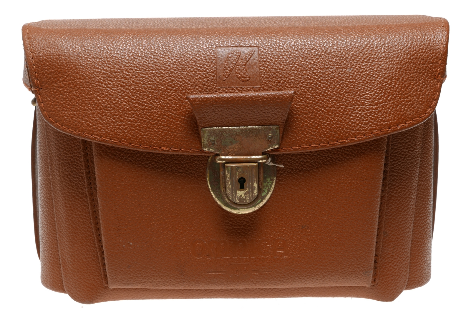 OMNICA K Shoulder case vintage film camera antique in used condition with strap