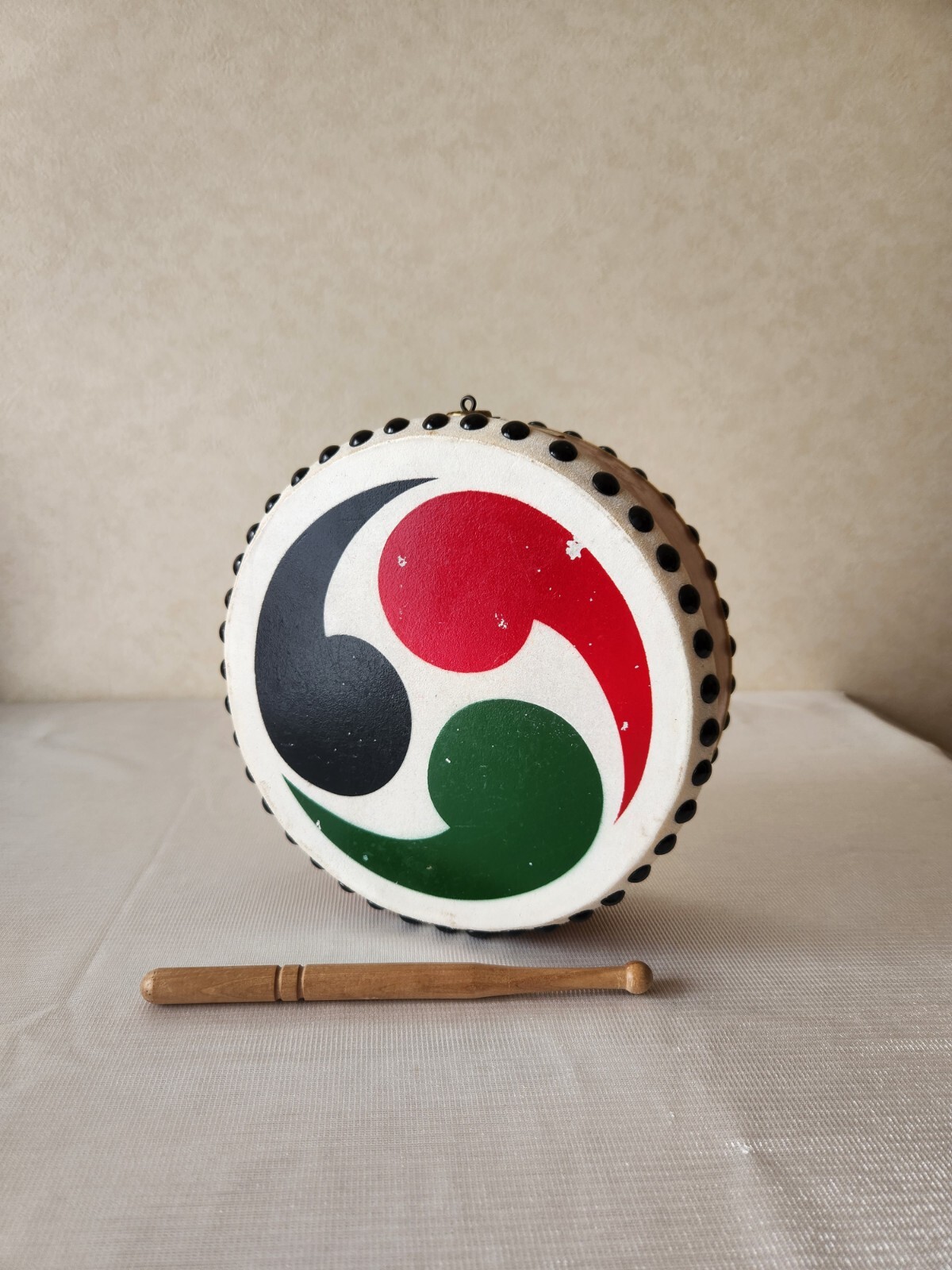 Japanese Taiko Wadaiko Drum Daiko Musical Instrument Percussion 20cm Tomoe