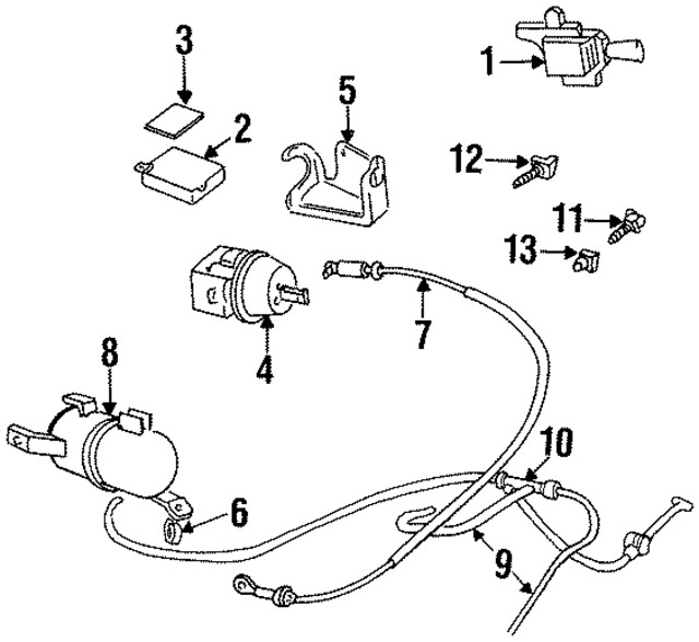 Genuine GM Vacuum Harness 22548818